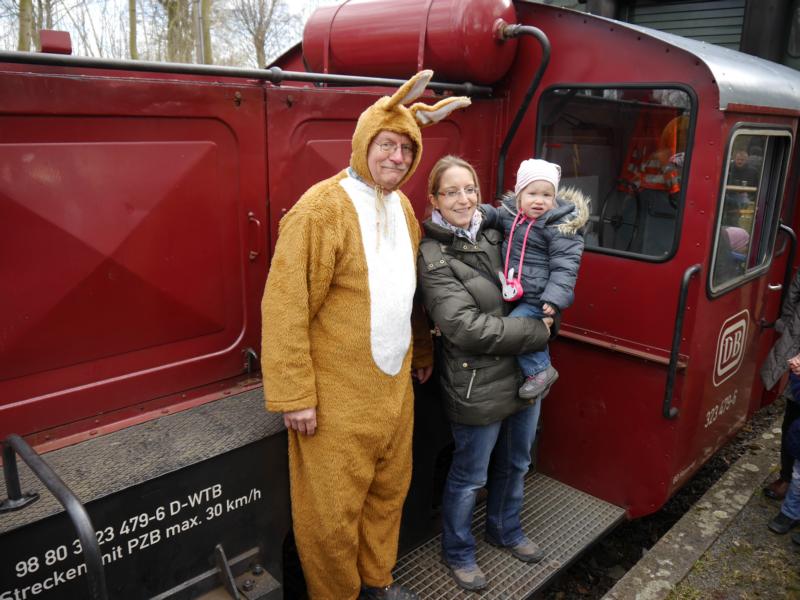 Ostereiersuchzug